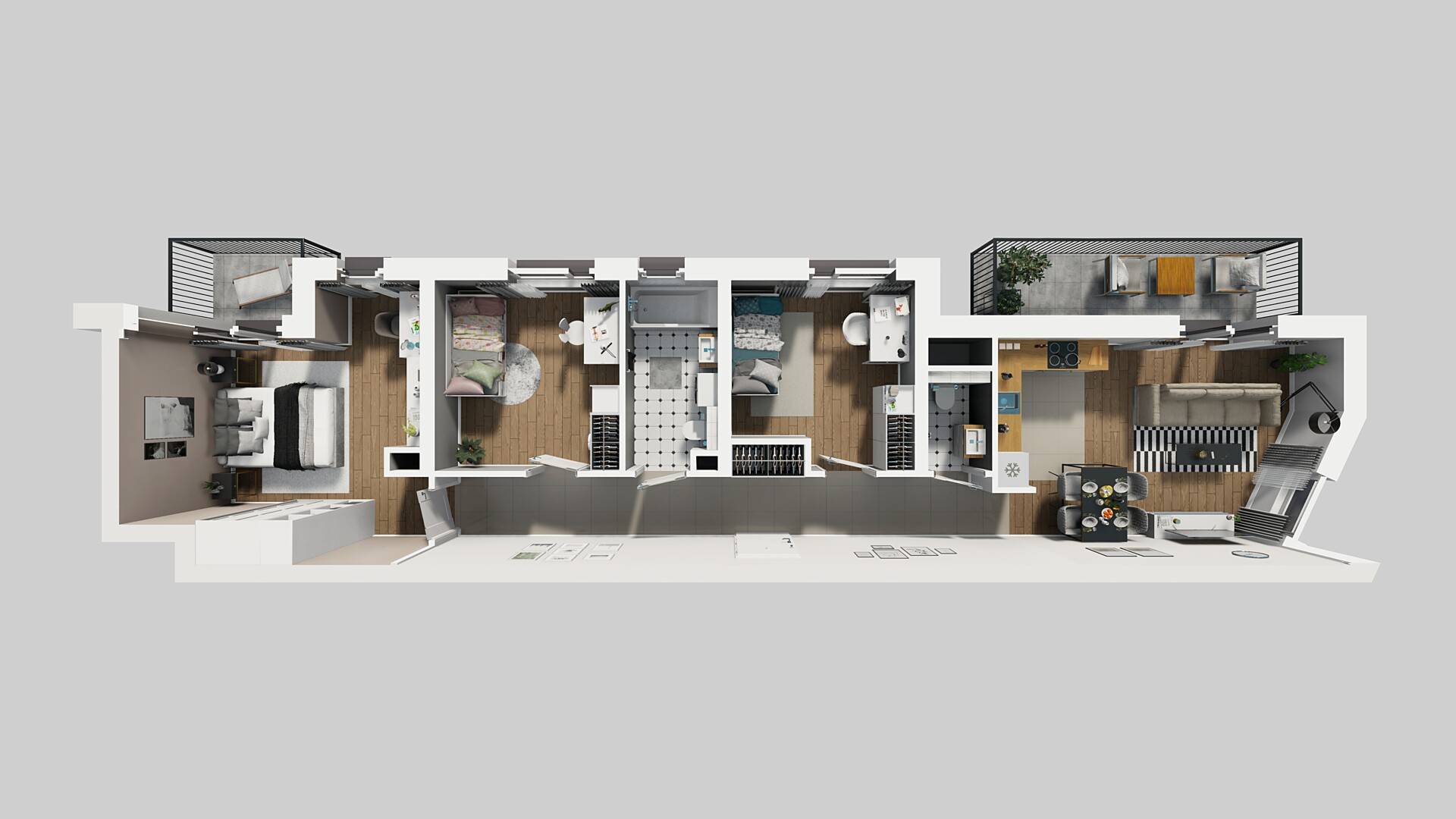 OSIEDLE ARKADIA – inwestycja Dom Development - lokal B1 61, budynek B1