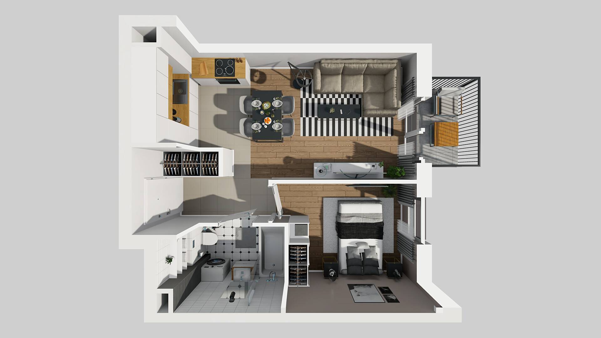 OSIEDLE ARKADIA – inwestycja Dom Development - lokal B1 76, budynek B1