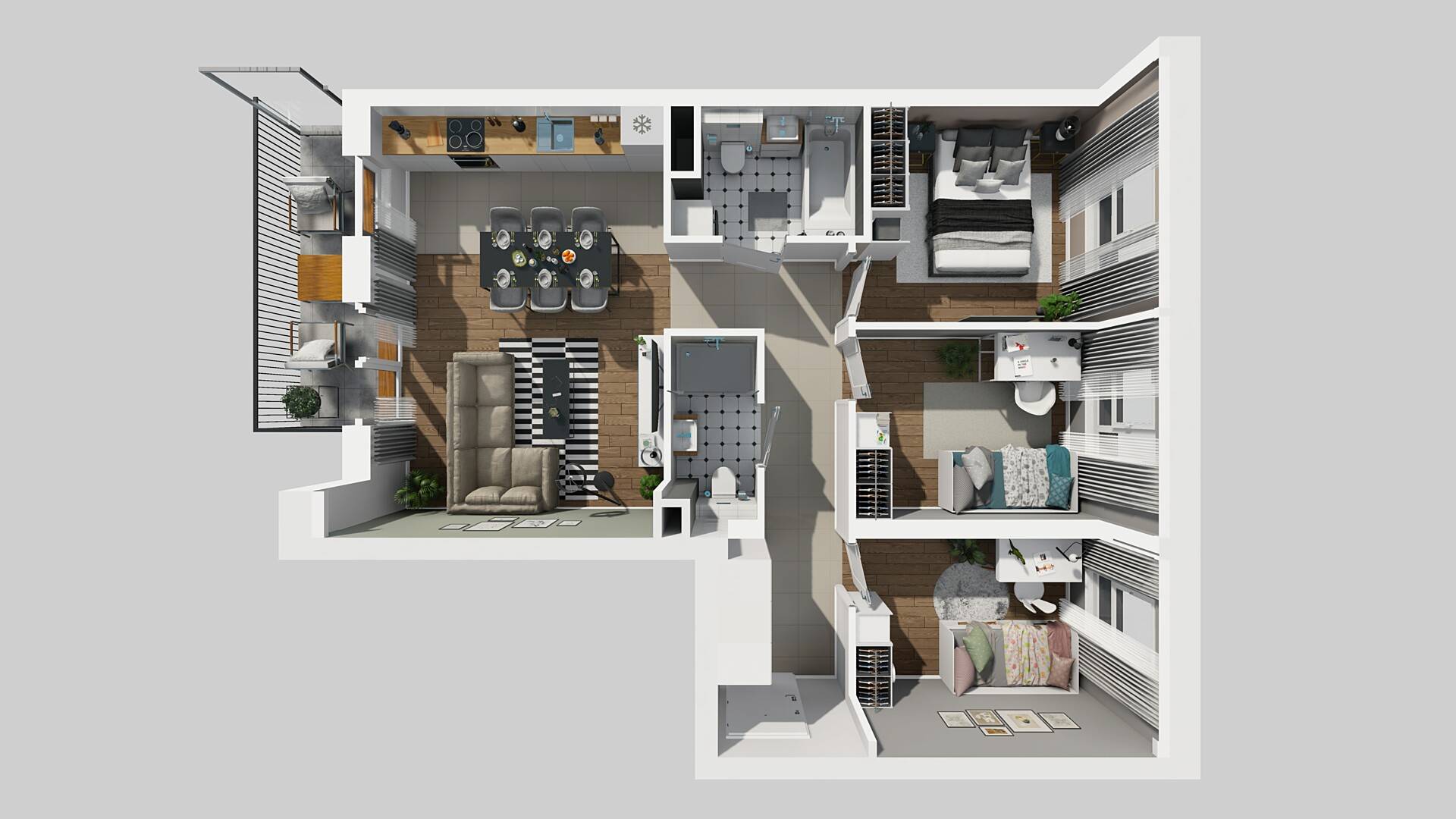 OSIEDLE ARKADIA – inwestycja Dom Development - lokal B1 86, budynek B1