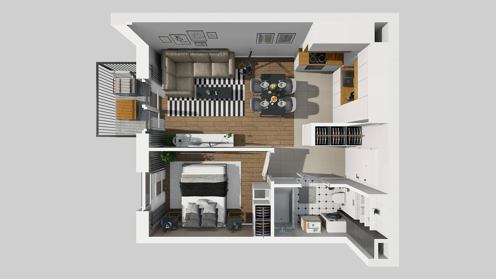 OSIEDLE ARKADIA – inwestycja Dom Development - lokal B1 95, budynek B1