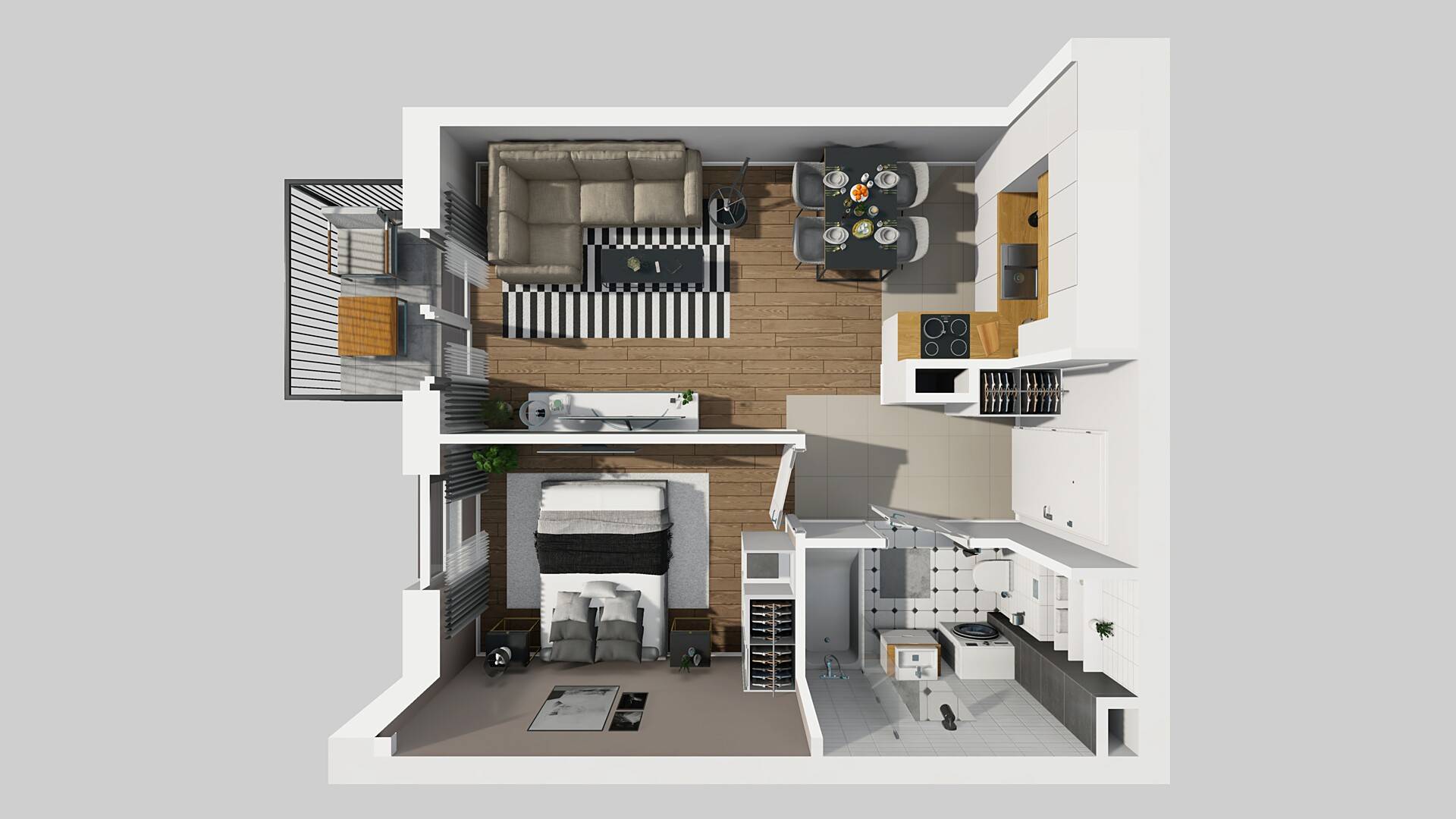 OSIEDLE ARKADIA – inwestycja Dom Development - lokal B1 97, budynek B1