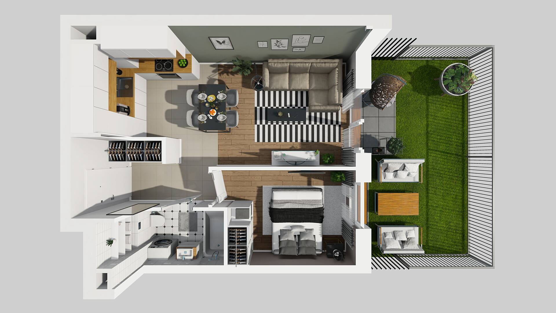OSIEDLE ARKADIA – inwestycja Dom Development - lokal B2 4, budynek B2
