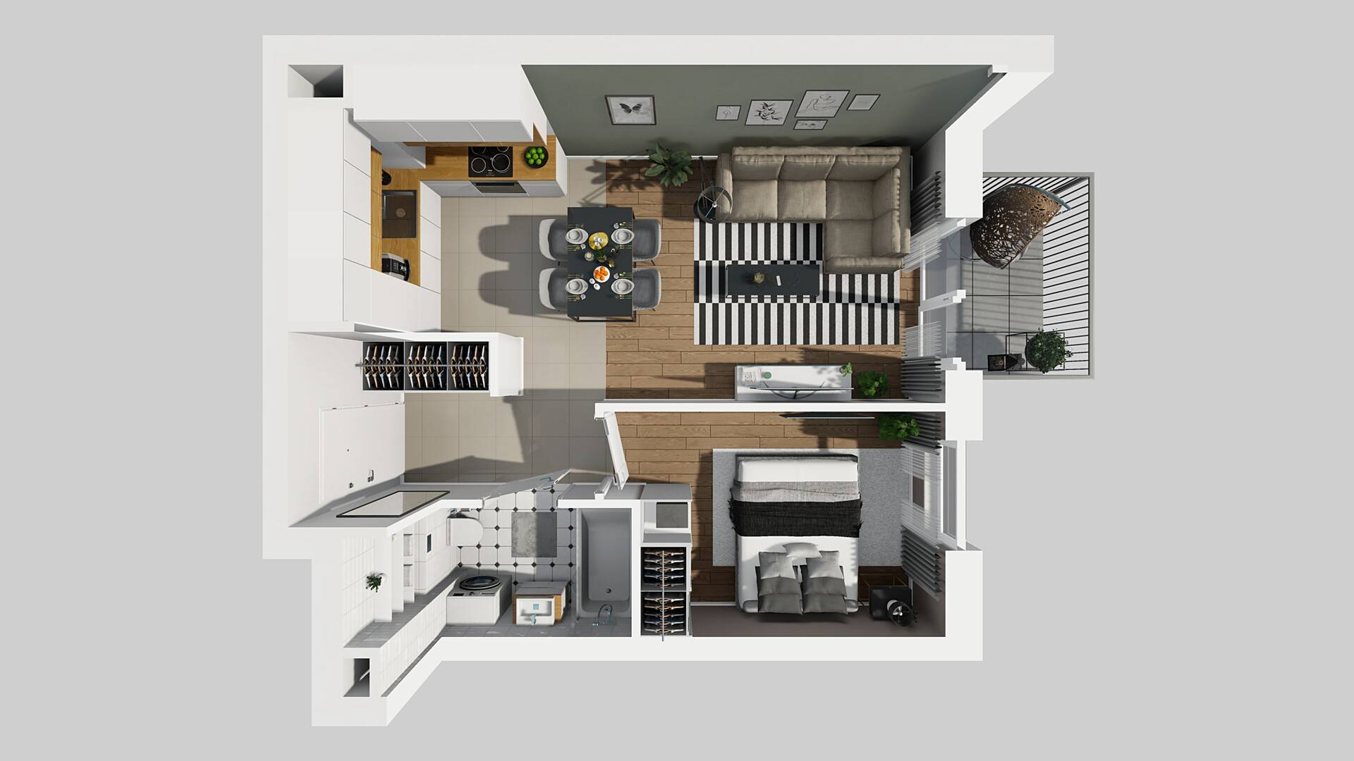 OSIEDLE ARKADIA – inwestycja Dom Development - lokal B2 17, budynek B2