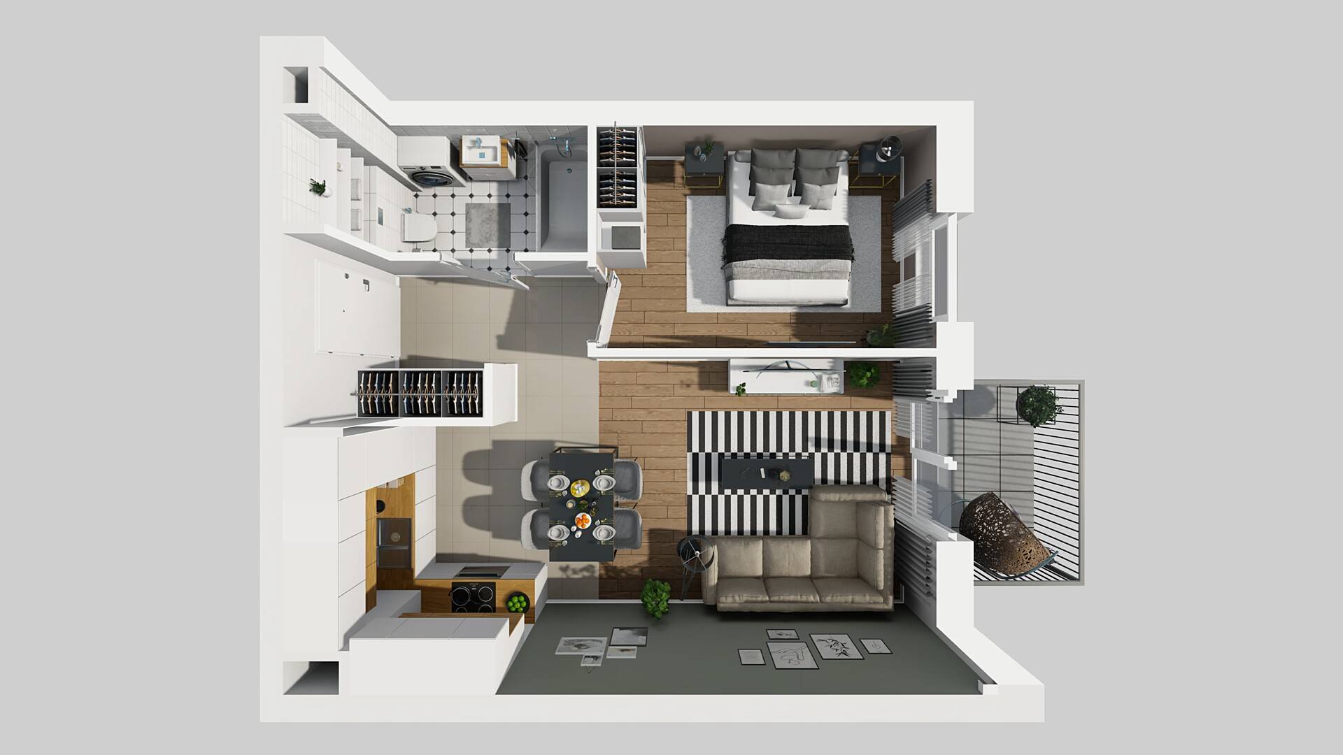 OSIEDLE ARKADIA – inwestycja Dom Development - lokal B2 18, budynek B2