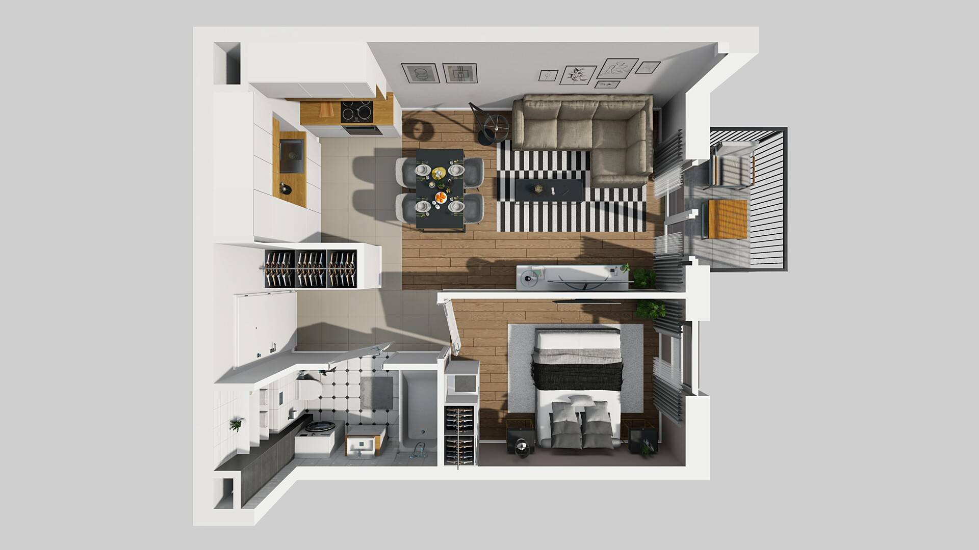 OSIEDLE ARKADIA – inwestycja Dom Development - lokal B1 6, budynek B1