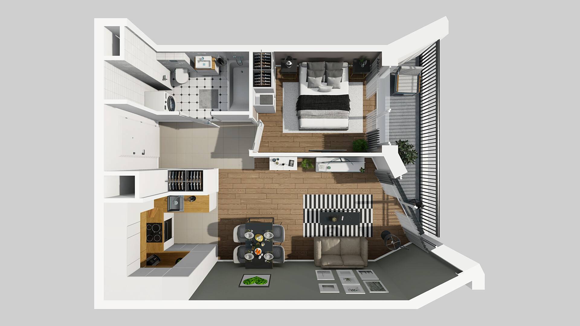 OSIEDLE PRZY WIELICKIEJ - lokal B-137, budynek B