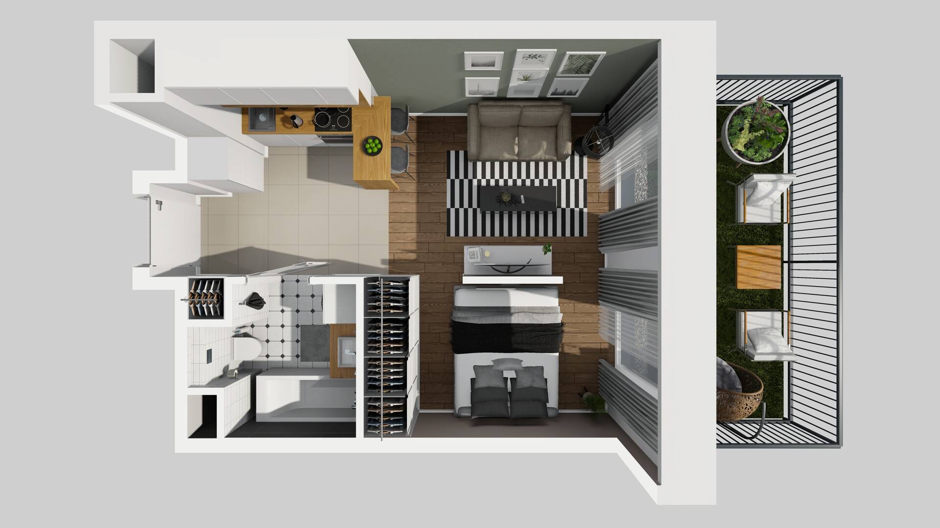 APARTAMENTY PARK MATECZNEGO - lokal G-3, budynek G