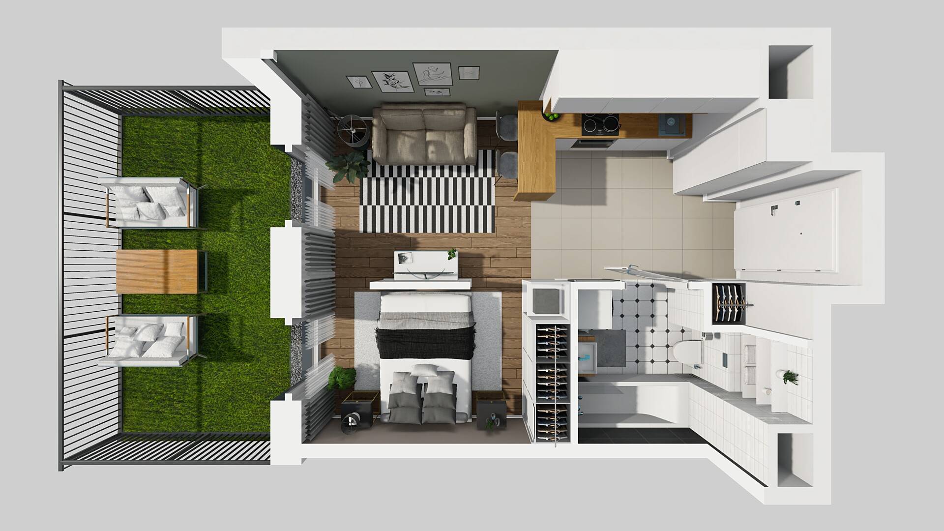 APARTAMENTY PARK MATECZNEGO - lokal H-2, budynek H