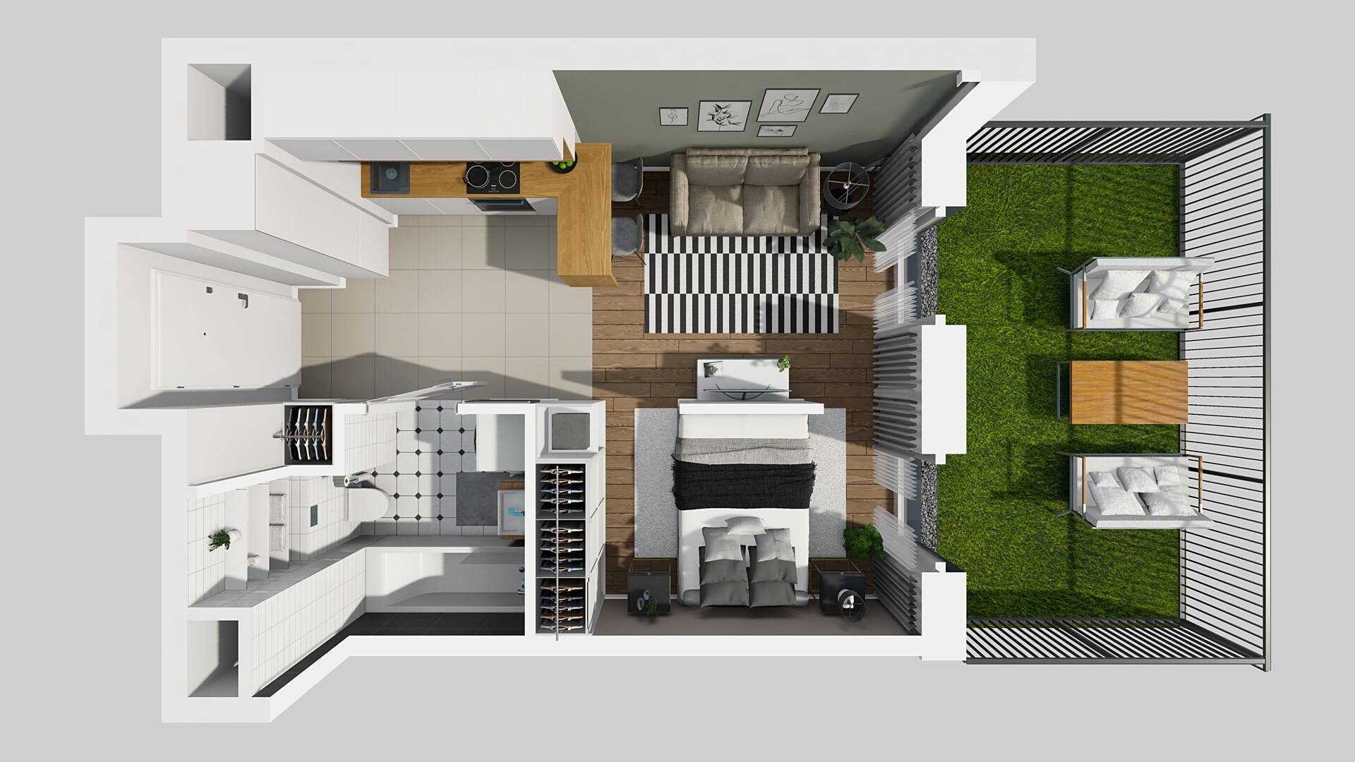 APARTAMENTY PARK MATECZNEGO - lokal H-3, budynek H