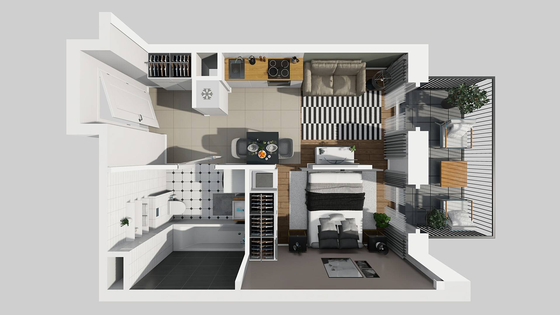 APARTAMENTY PARK MATECZNEGO - lokal H-36, budynek H