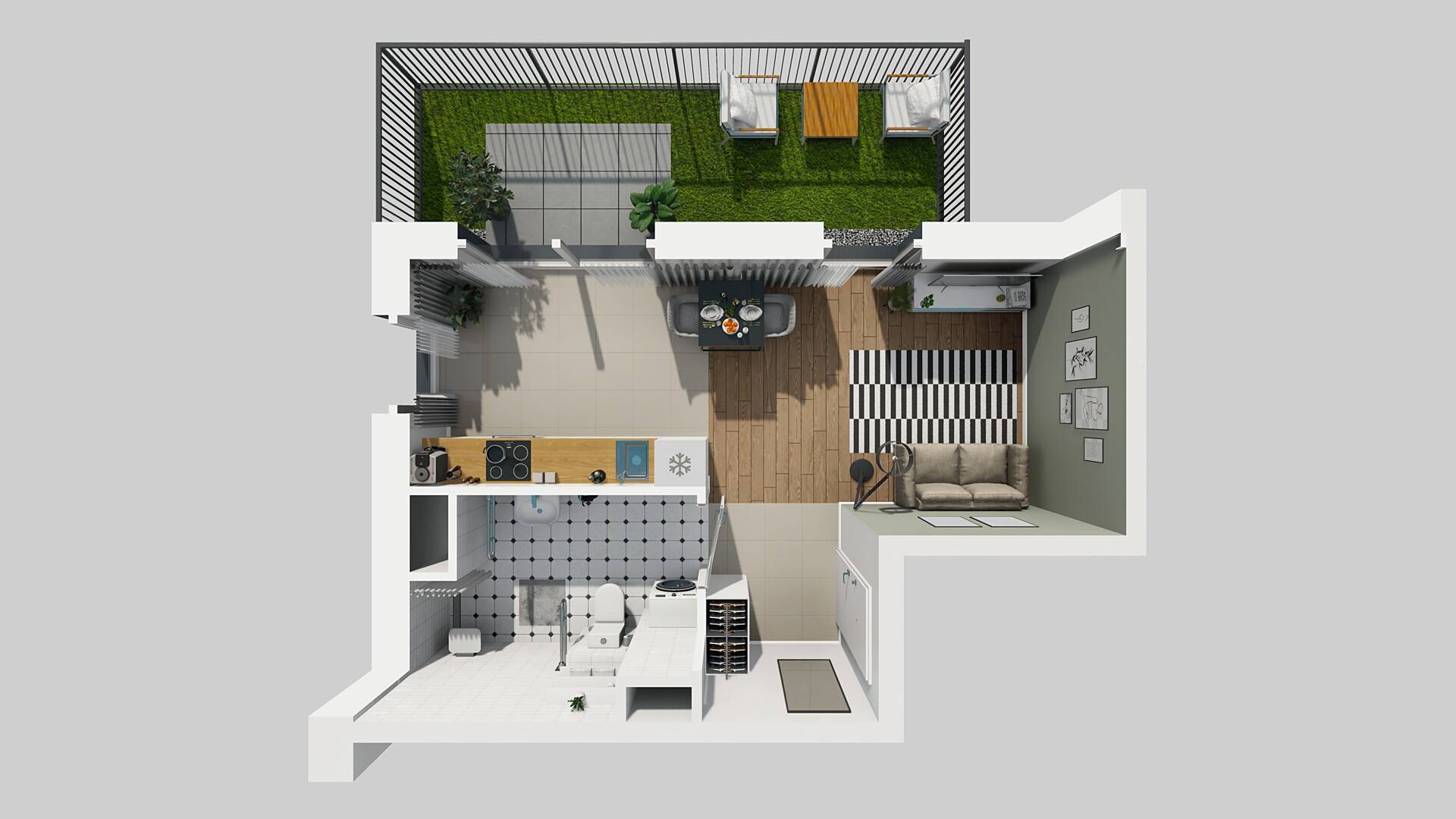 APARTAMENTY PARK MATECZNEGO - lokal H-45, budynek H