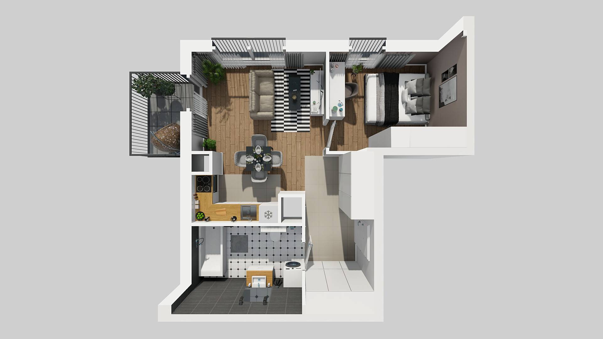 APARTAMENTY PARK MATECZNEGO - lokal H-48, budynek H