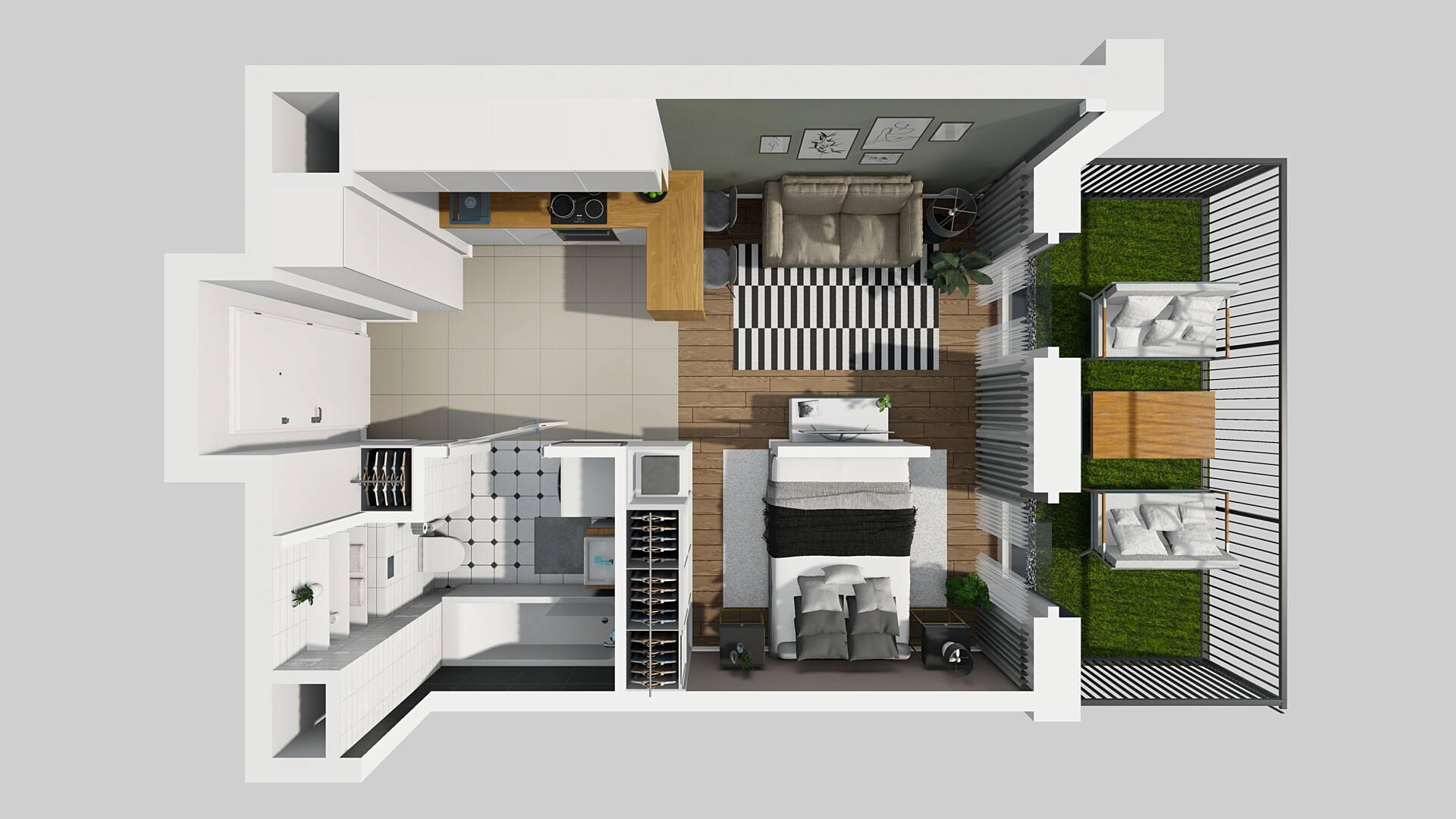 APARTAMENTY PARK MATECZNEGO - lokal H-56, budynek H