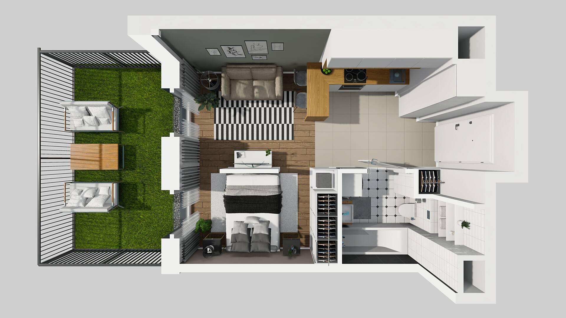 APARTAMENTY PARK MATECZNEGO - lokal I-2, budynek I