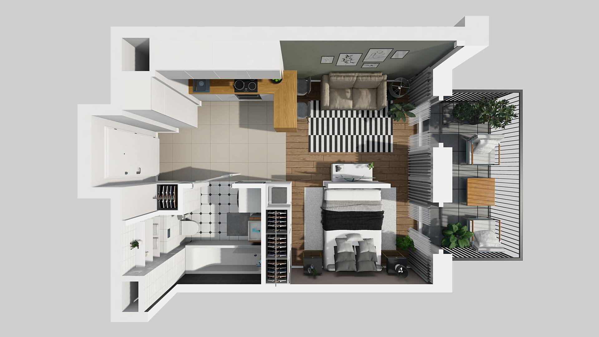 APARTAMENTY PARK MATECZNEGO - lokal H-63, budynek H