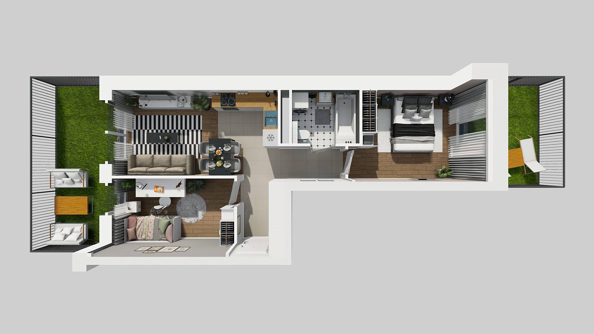 APARTAMENTY PARK MATECZNEGO - lokal I-1, budynek I