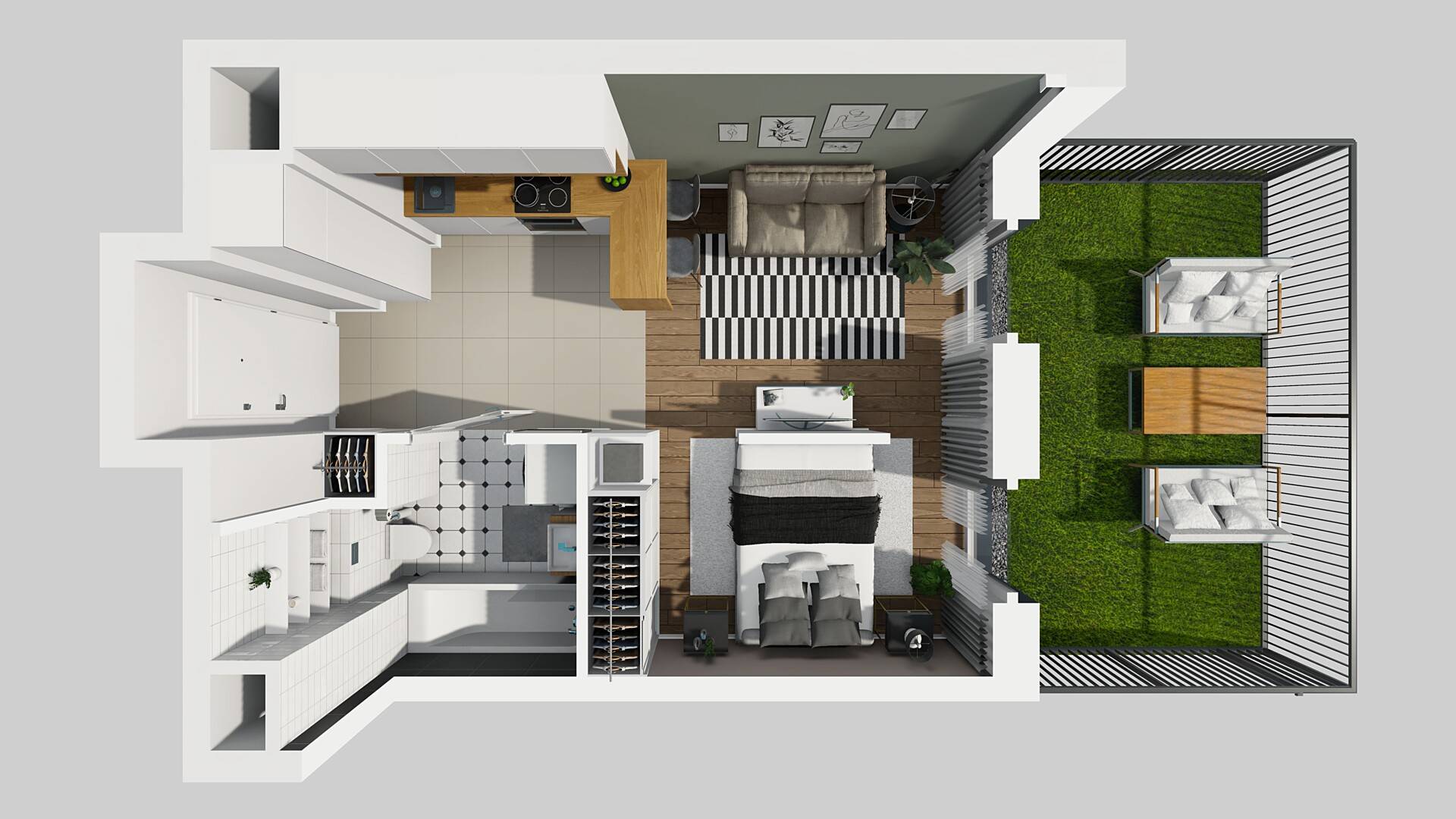 APARTAMENTY PARK MATECZNEGO - lokal I-3, budynek I