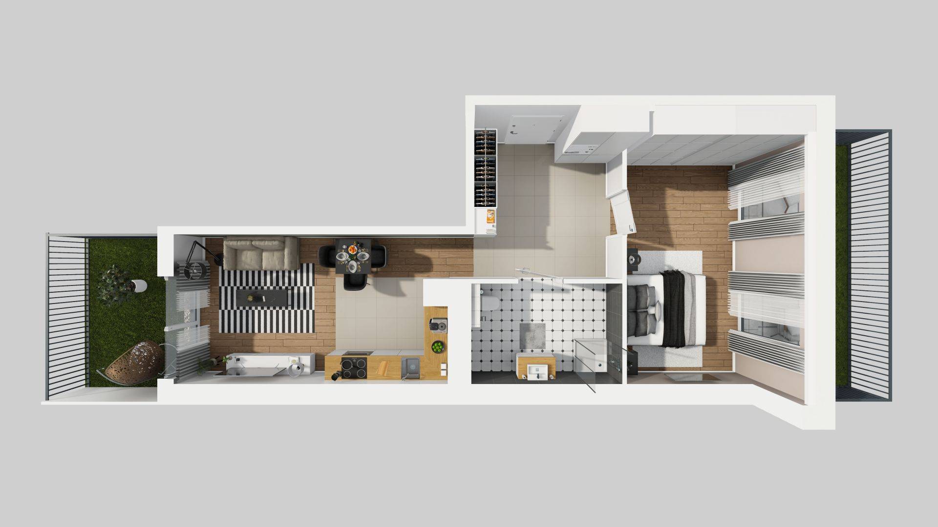 APARTAMENTY PARK MATECZNEGO - lokal B-1, budynek B