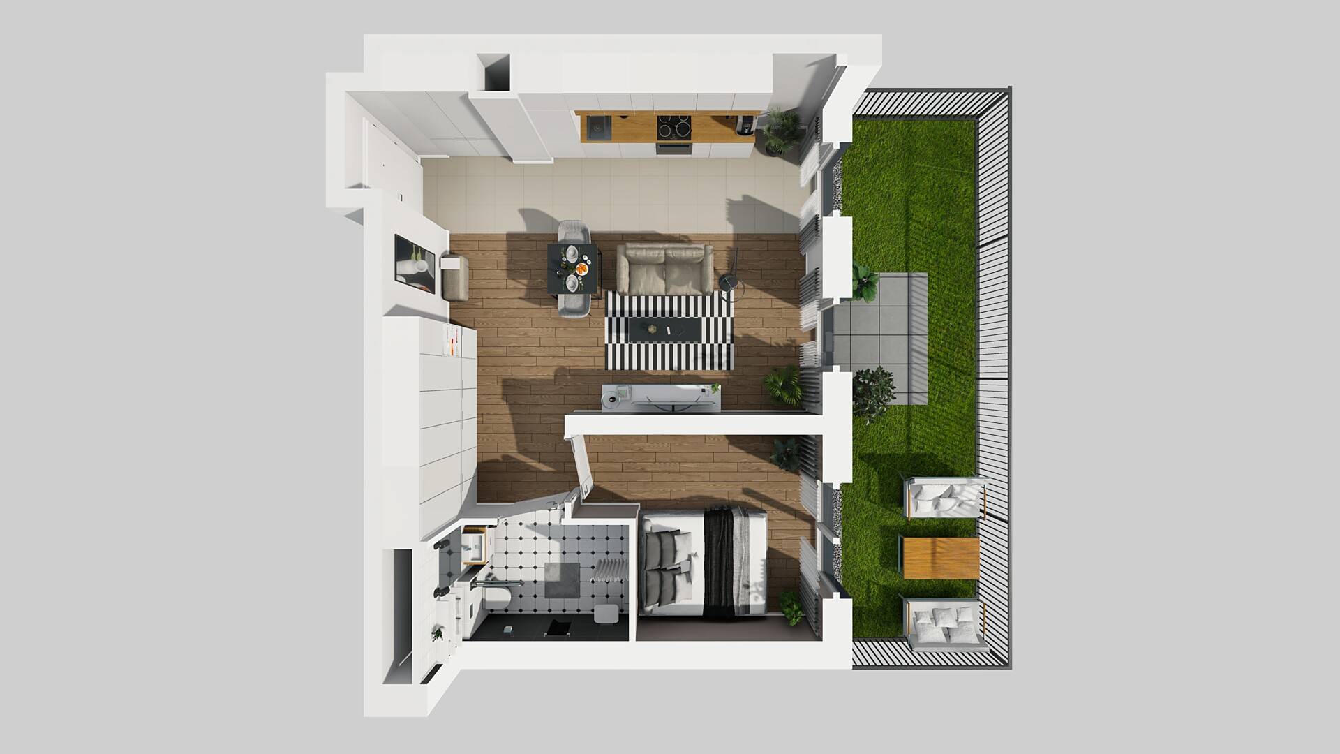 APARTAMENTY PARK MATECZNEGO - lokal I-31, budynek I