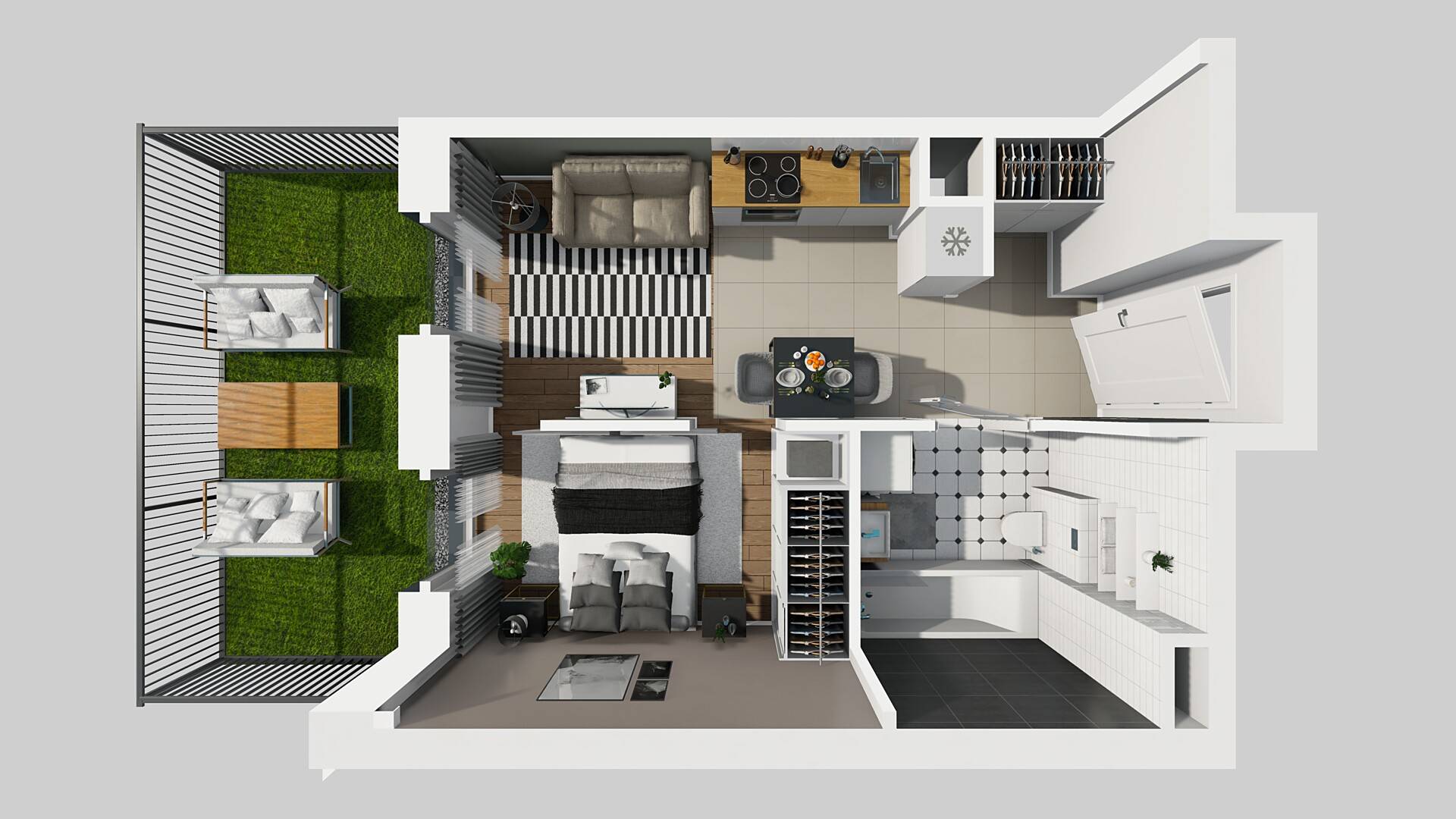 APARTAMENTY PARK MATECZNEGO - lokal I-30, budynek I