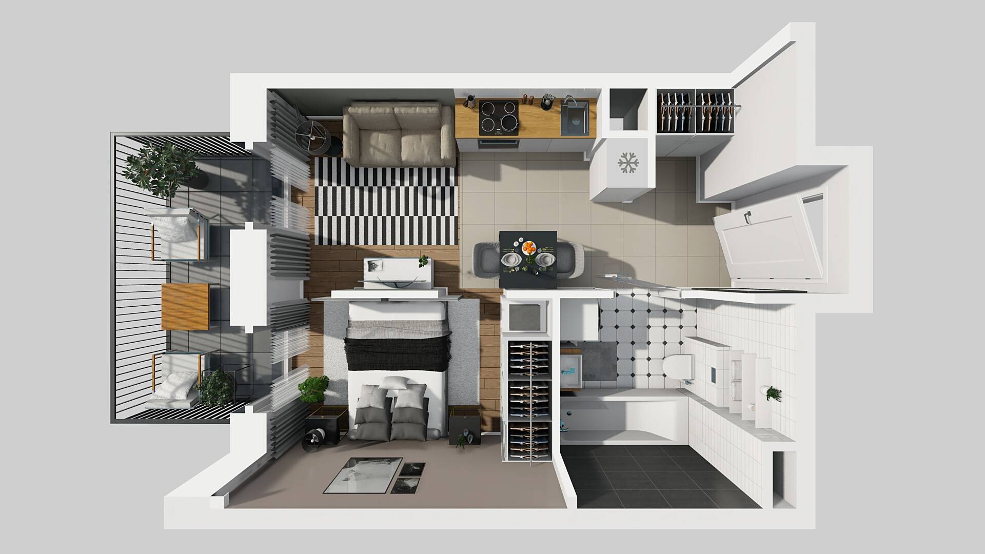 APARTAMENTY PARK MATECZNEGO - lokal I-33, budynek I