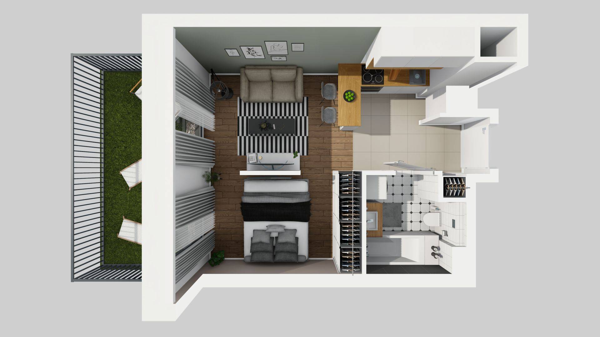 APARTAMENTY PARK MATECZNEGO - lokal B-2, budynek B