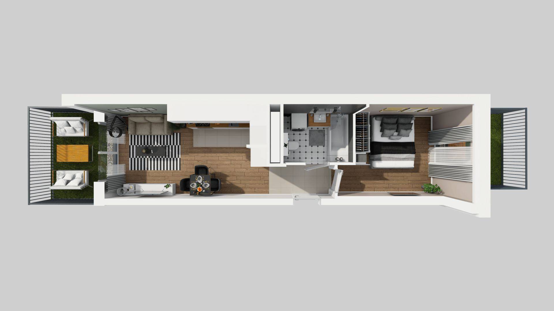 APARTAMENTY PARK MATECZNEGO - lokal B-4, budynek B