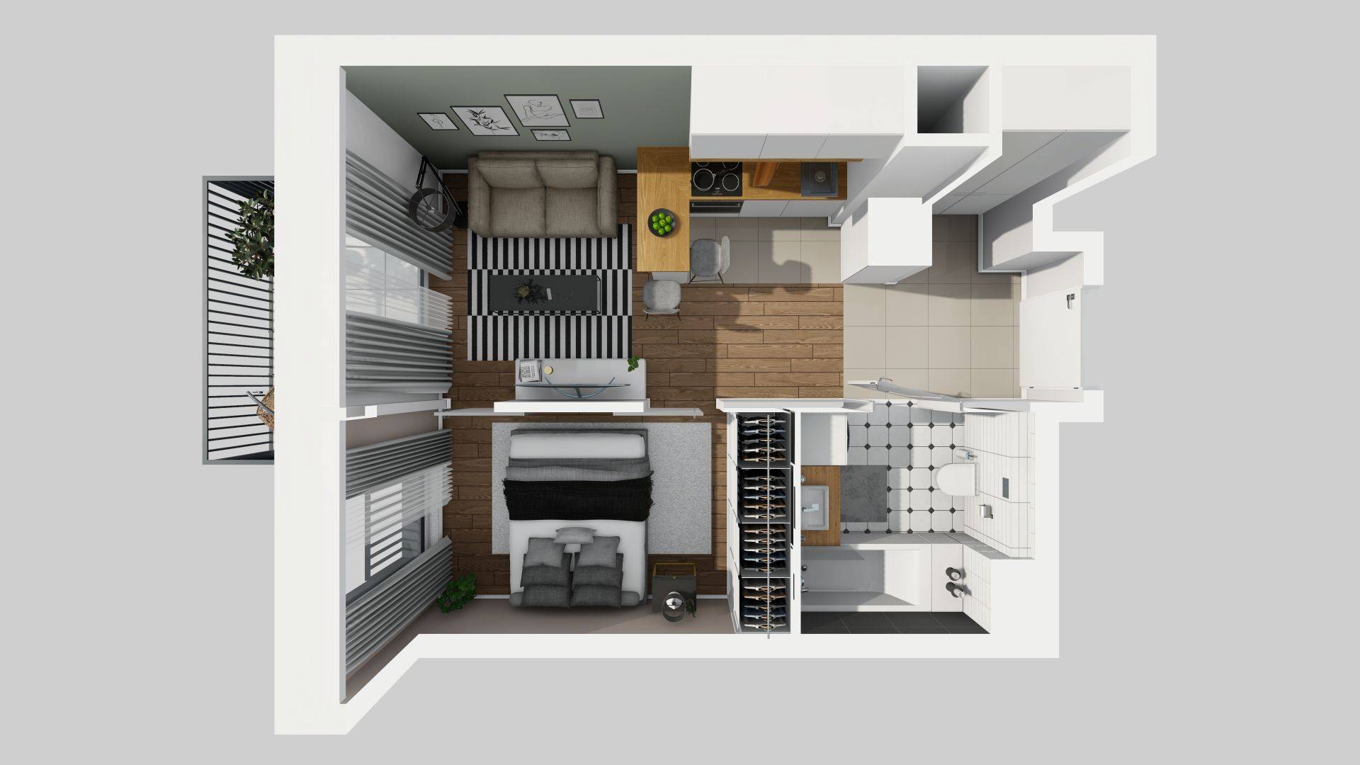 APARTAMENTY PARK MATECZNEGO - lokal B-47, budynek B
