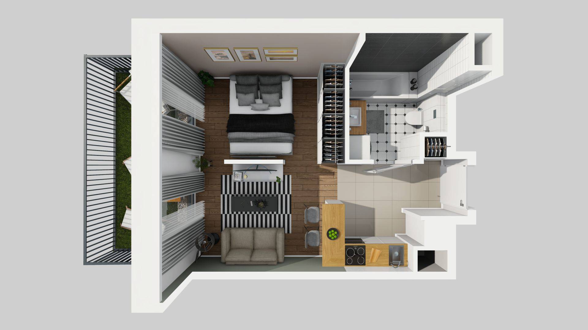 APARTAMENTY PARK MATECZNEGO - lokal B-88, budynek B