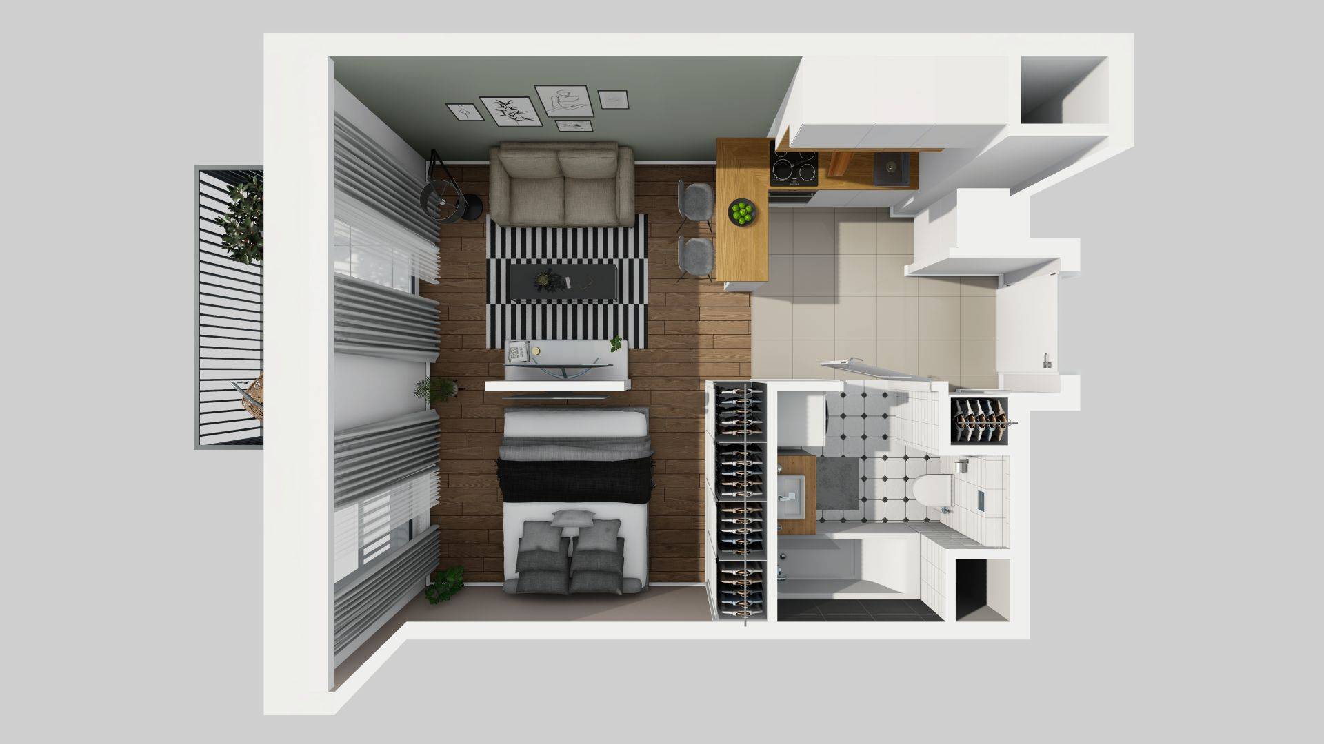 APARTAMENTY PARK MATECZNEGO - lokal B-95, budynek B