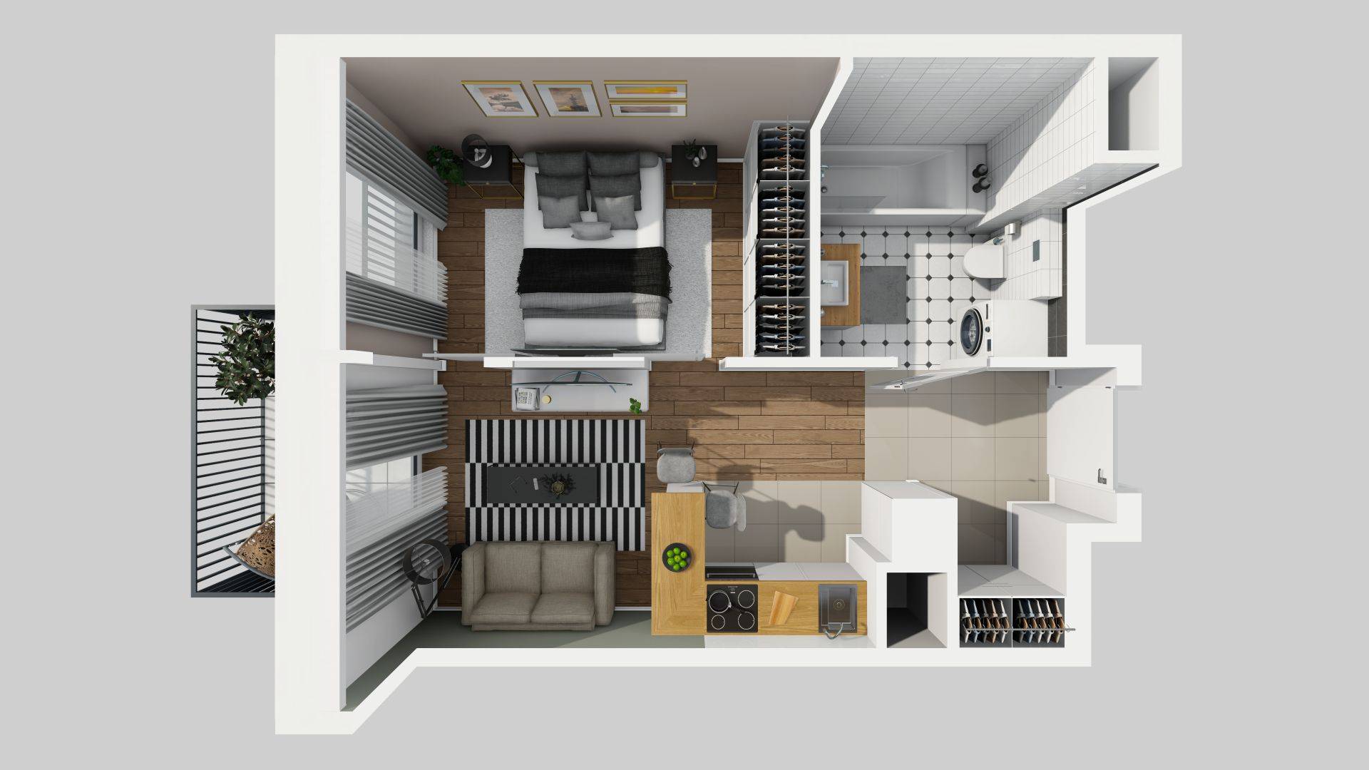 APARTAMENTY PARK MATECZNEGO - lokal C-15, budynek C