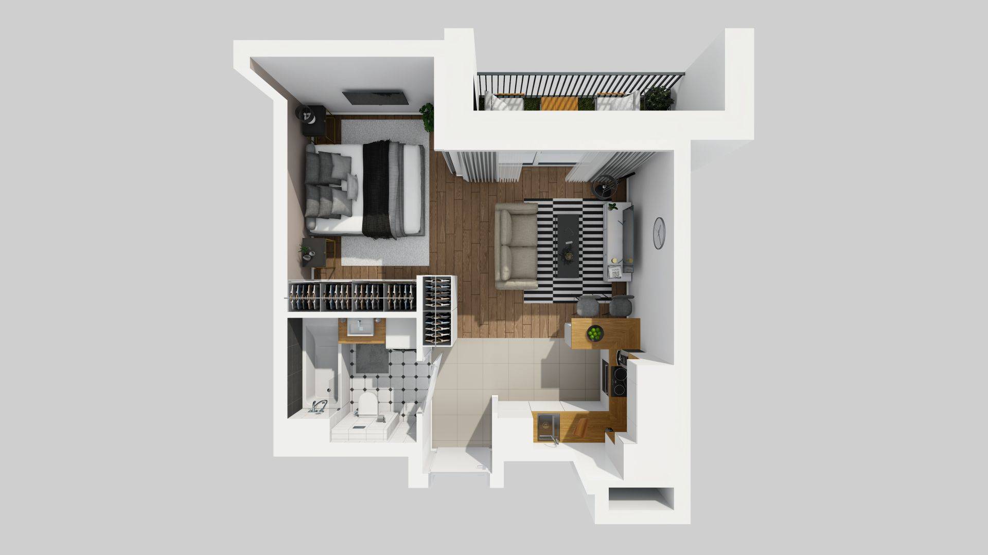 APARTAMENTY PARK MATECZNEGO - lokal C-23, budynek C
