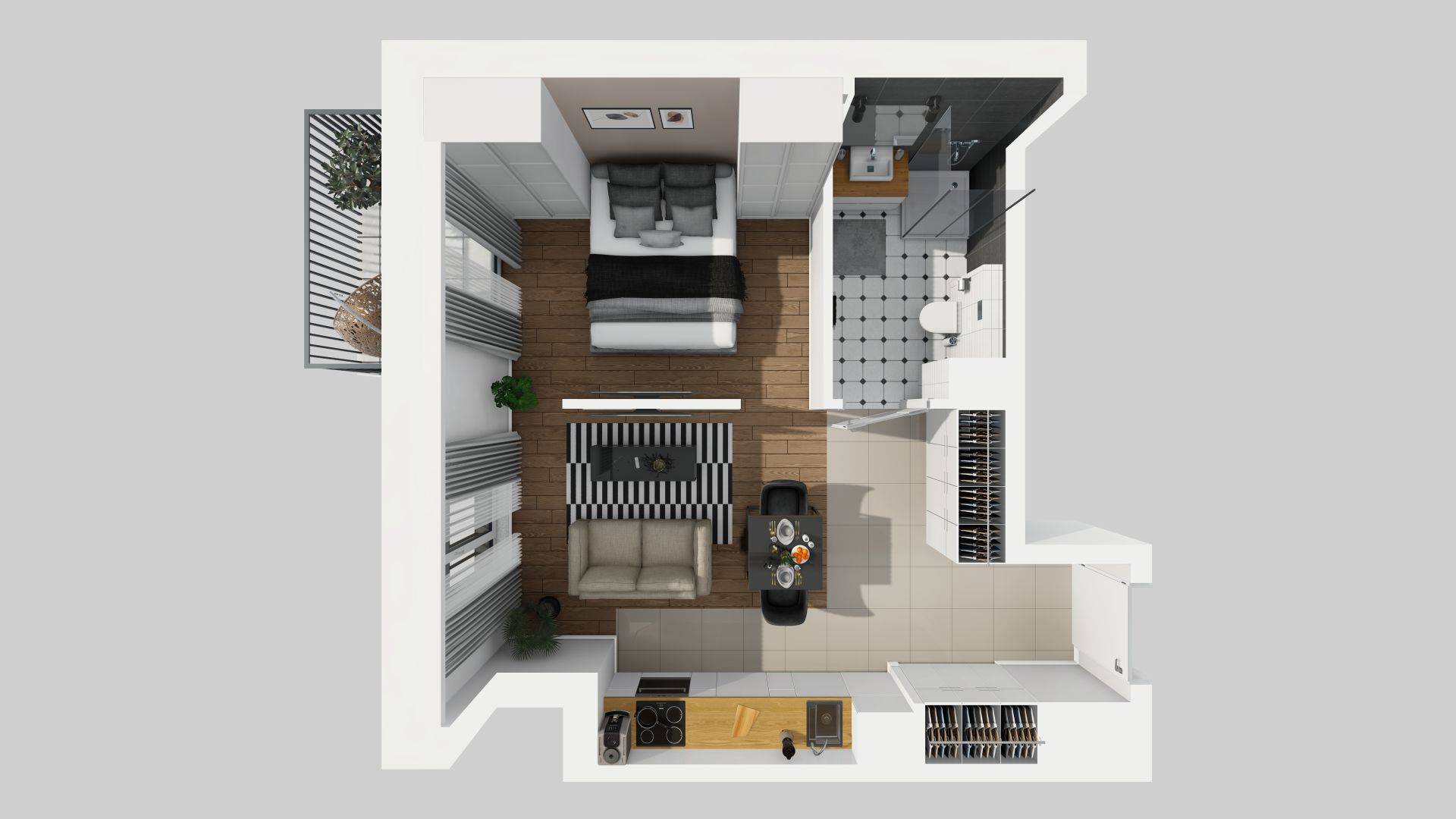 APARTAMENTY PARK MATECZNEGO - lokal C-43, budynek C
