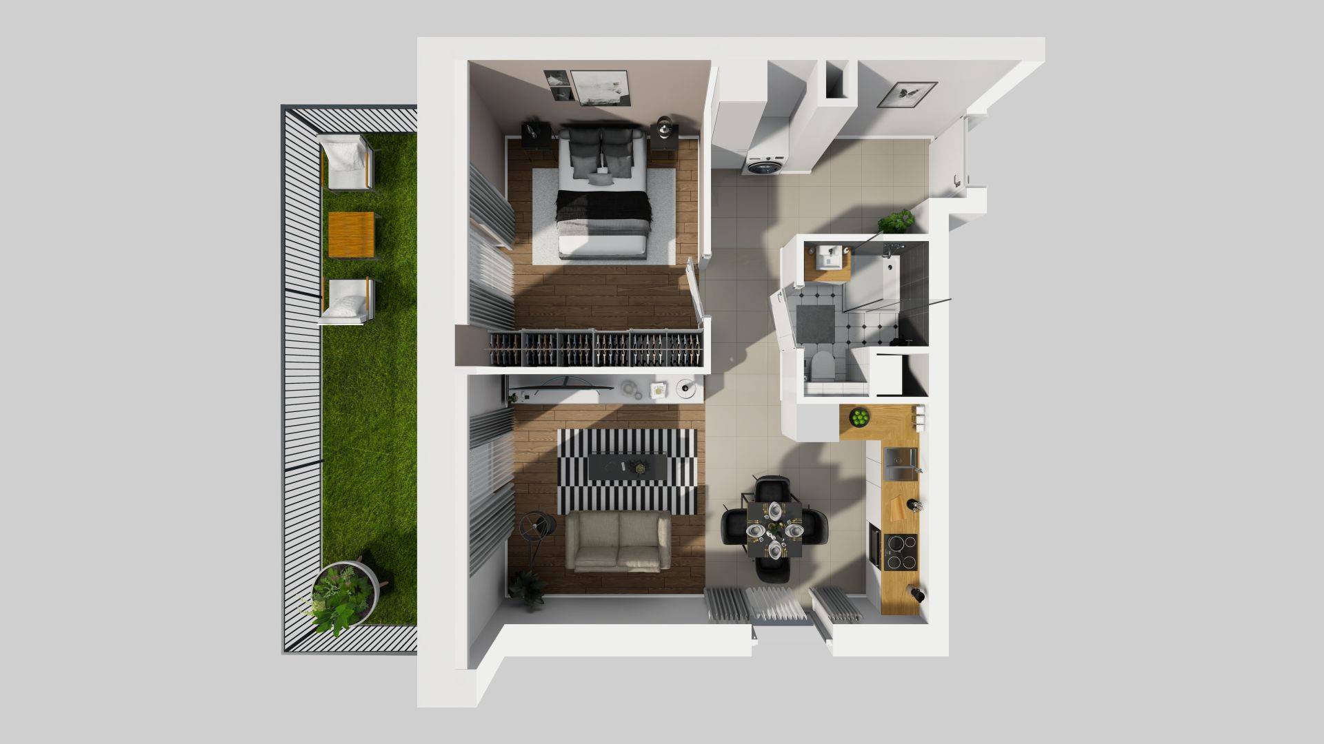 APARTAMENTY PARK MATECZNEGO - lokal D-2, budynek D