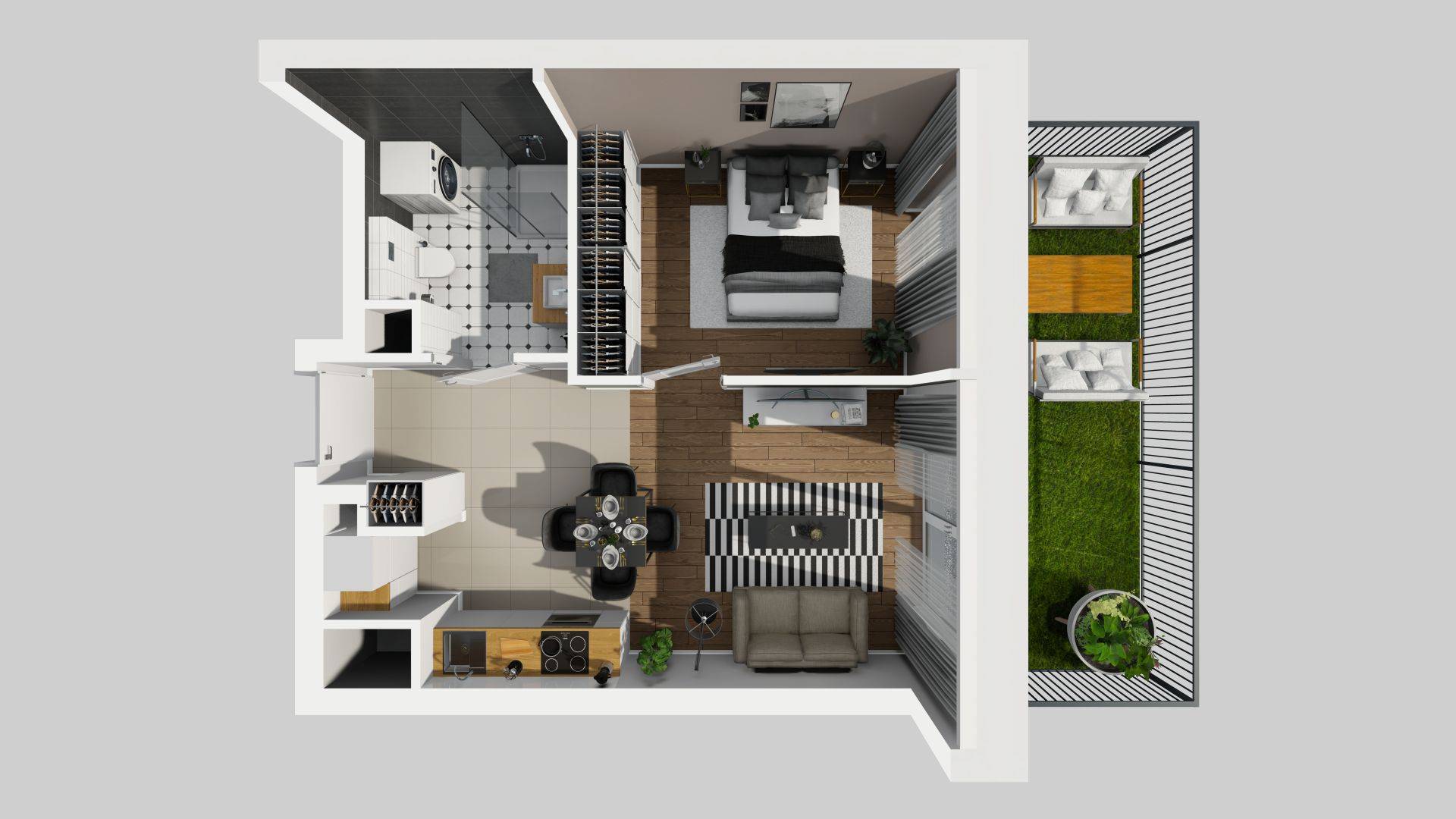 APARTAMENTY PARK MATECZNEGO - lokal D-3, budynek D