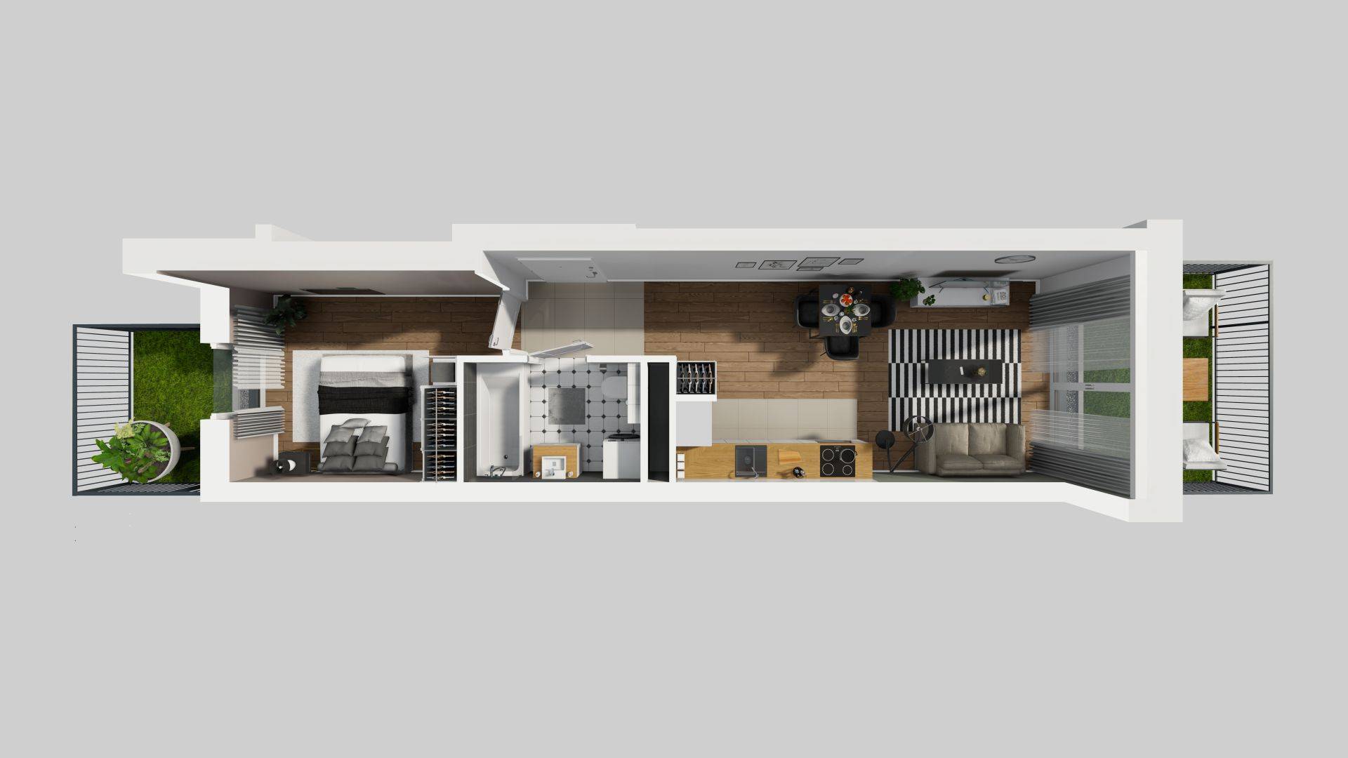 APARTAMENTY PARK MATECZNEGO - lokal D-4, budynek D