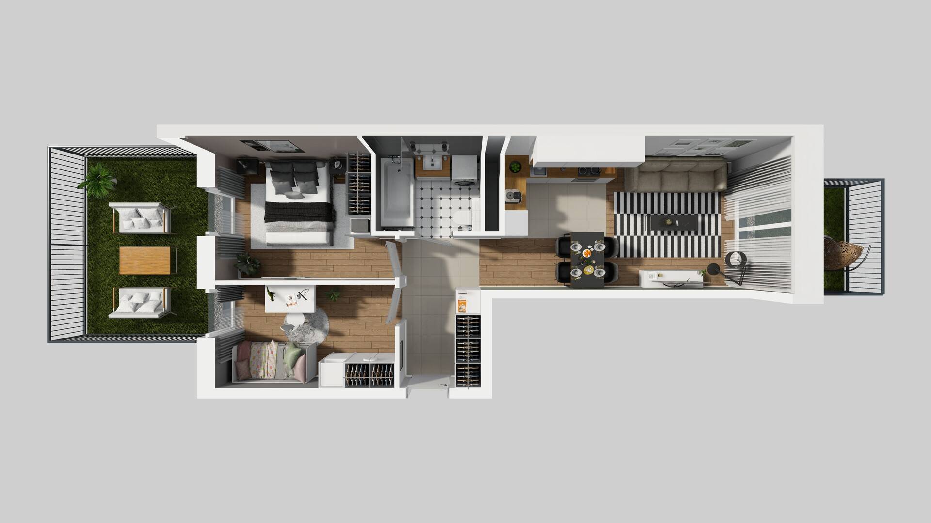 APARTAMENTY PARK MATECZNEGO - lokal F-30, budynek F