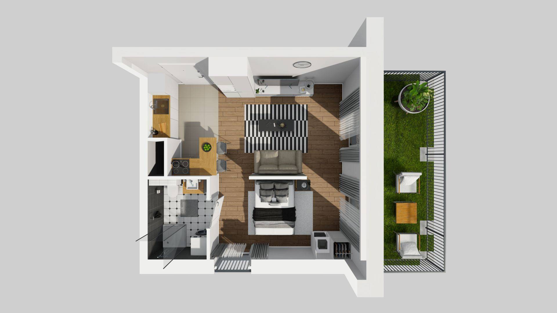 APARTAMENTY PARK MATECZNEGO - lokal E-1, budynek E