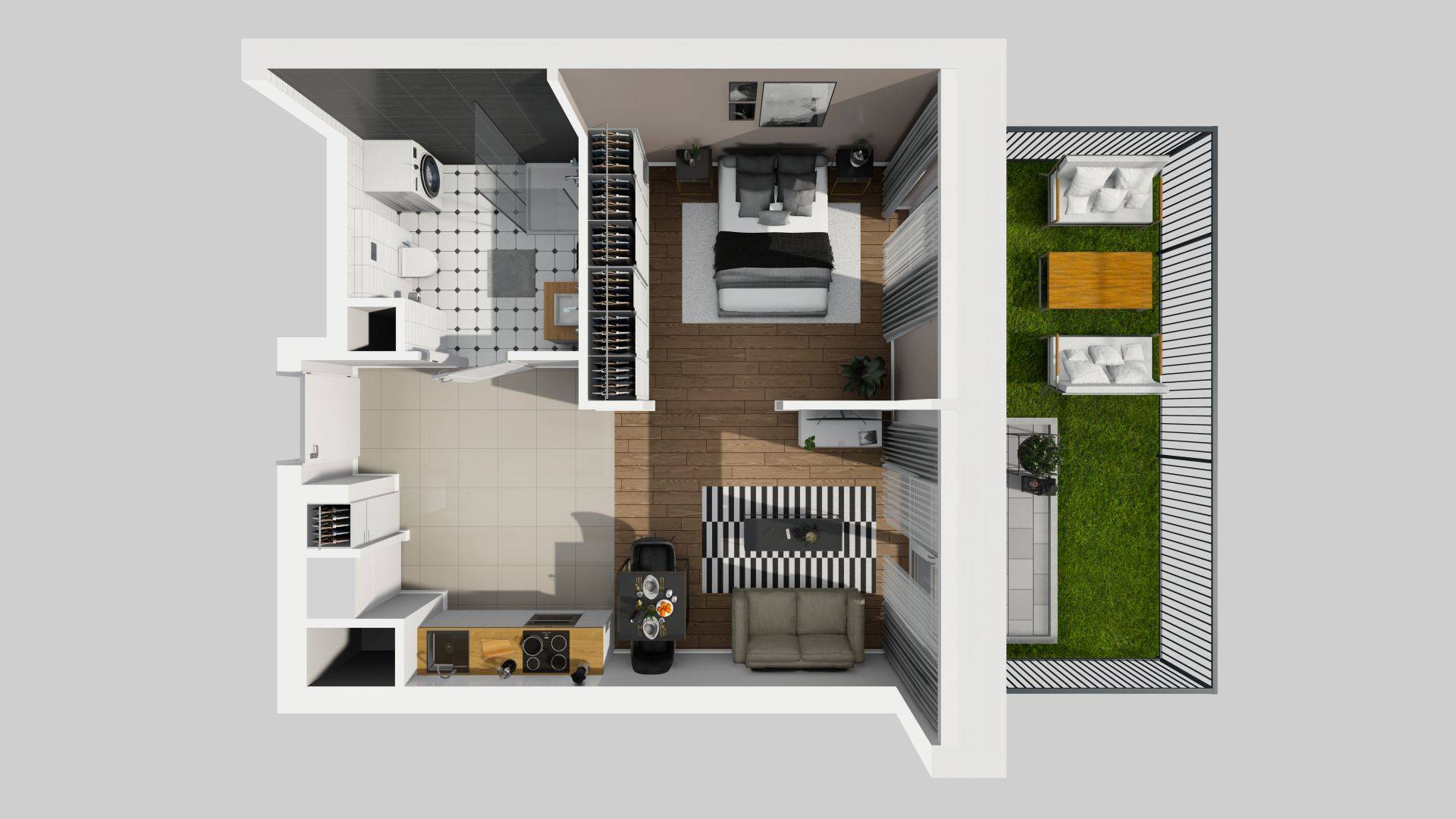 APARTAMENTY PARK MATECZNEGO - lokal E-3, budynek E
