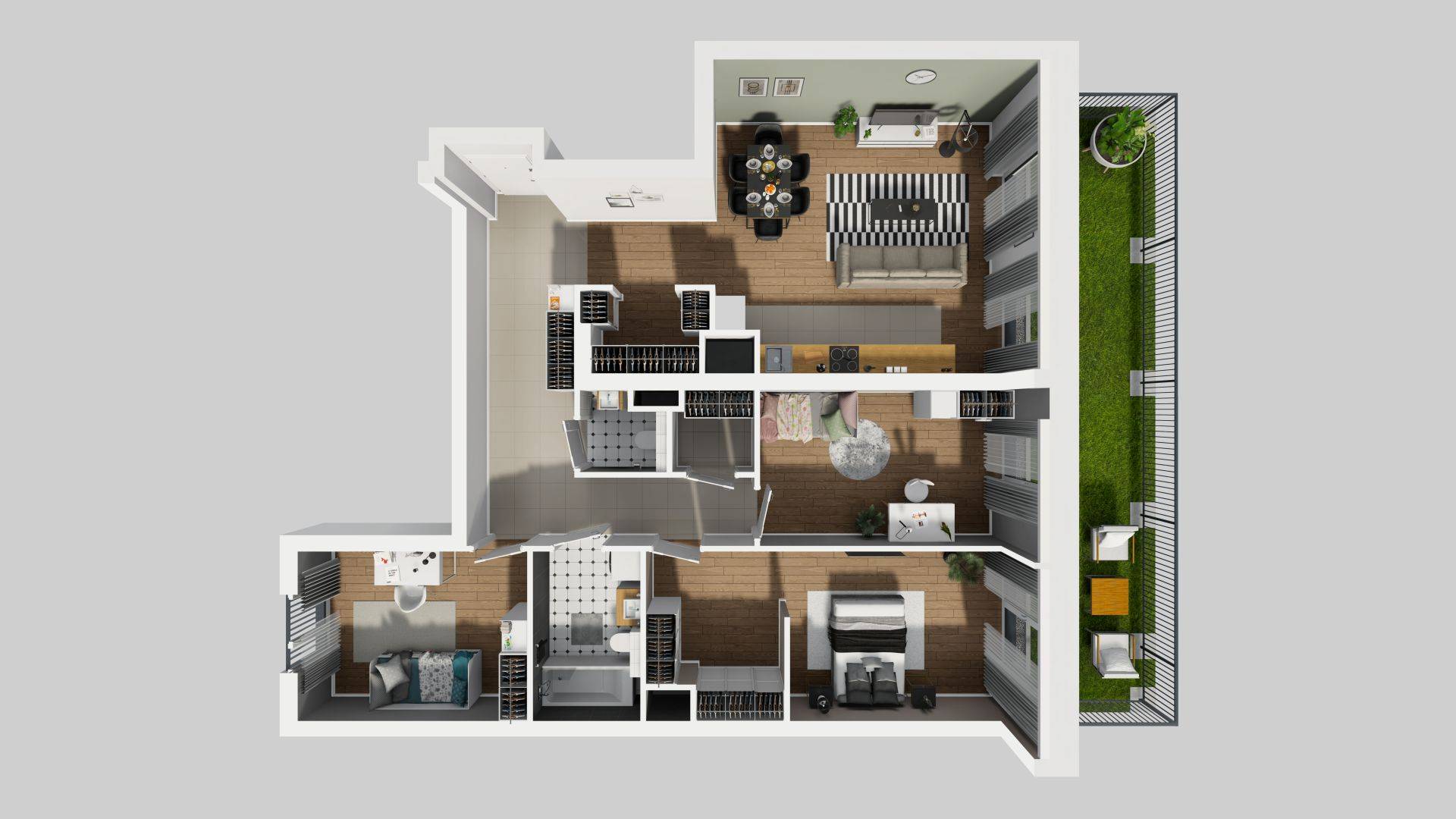 APARTAMENTY PARK MATECZNEGO - lokal E-21, budynek E