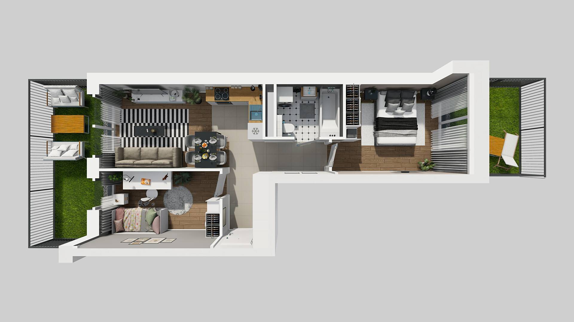 APARTAMENTY PARK MATECZNEGO - lokal H-1, budynek H