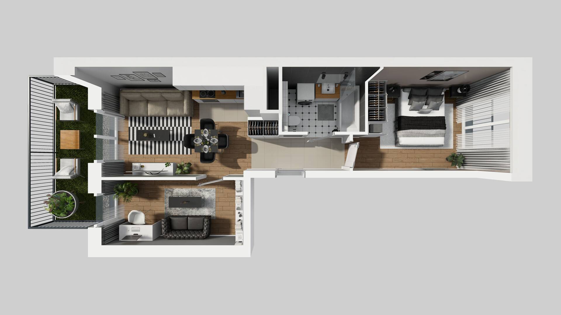 APARTAMENTY PARK MATECZNEGO - lokal F-15, budynek F