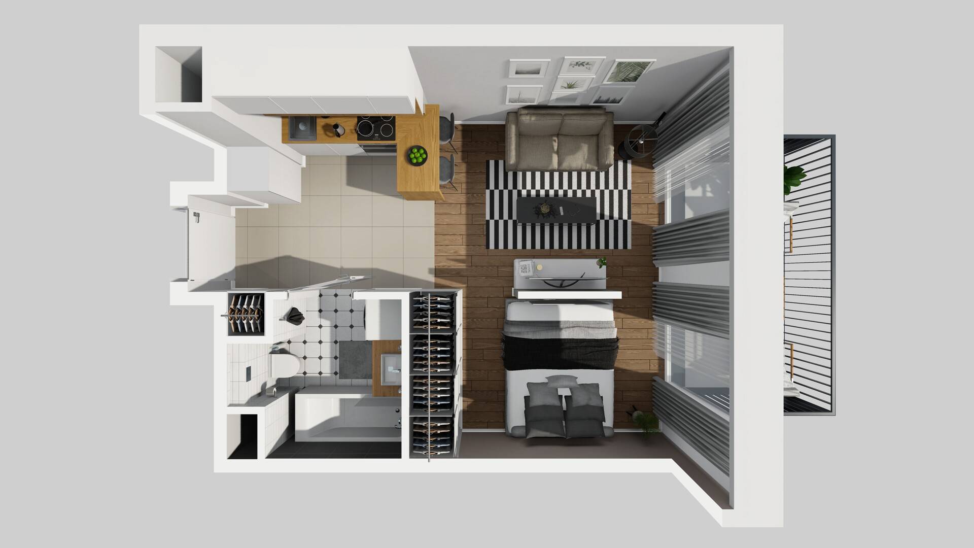 APARTAMENTY PARK MATECZNEGO - lokal F-6, budynek F