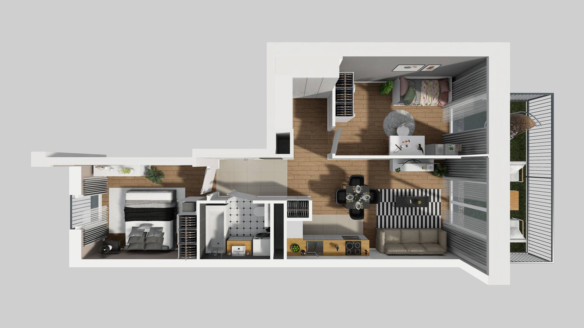 APARTAMENTY PARK MATECZNEGO - lokal F-32, budynek F