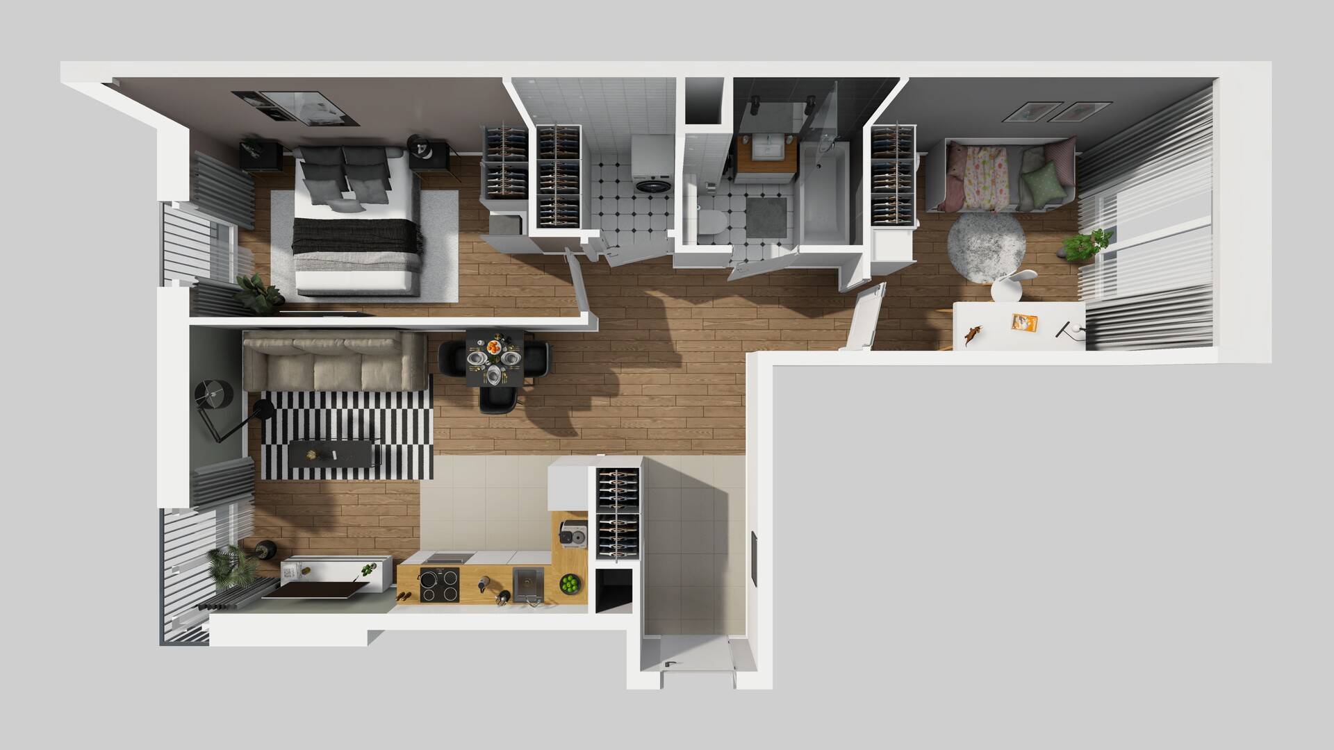 APARTAMENTY PARK MATECZNEGO - lokal F-49, budynek F