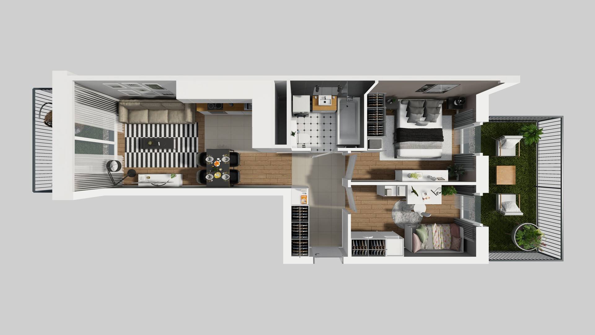 APARTAMENTY PARK MATECZNEGO - lokal F-60, budynek F