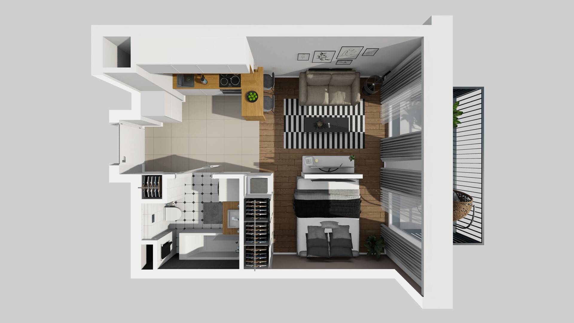 APARTAMENTY PARK MATECZNEGO - lokal F-63, budynek F