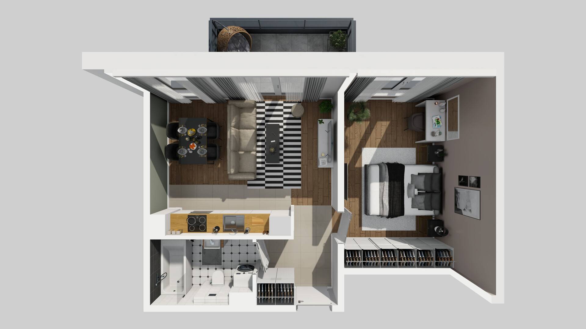 WILLE BISKUPIN – inwestycja Dom Development - lokal J 5, budynek J