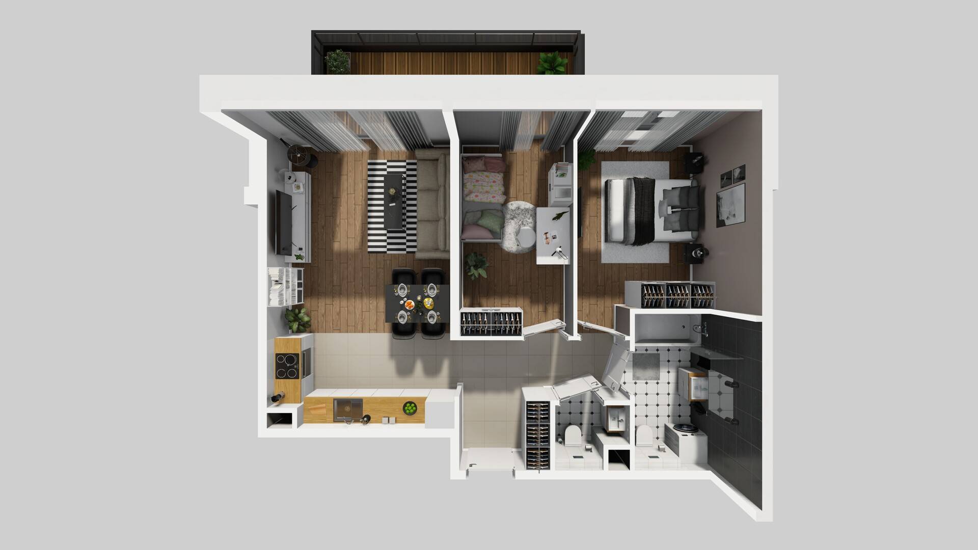WILLE BISKUPIN – inwestycja Dom Development - lokal M 5, budynek M