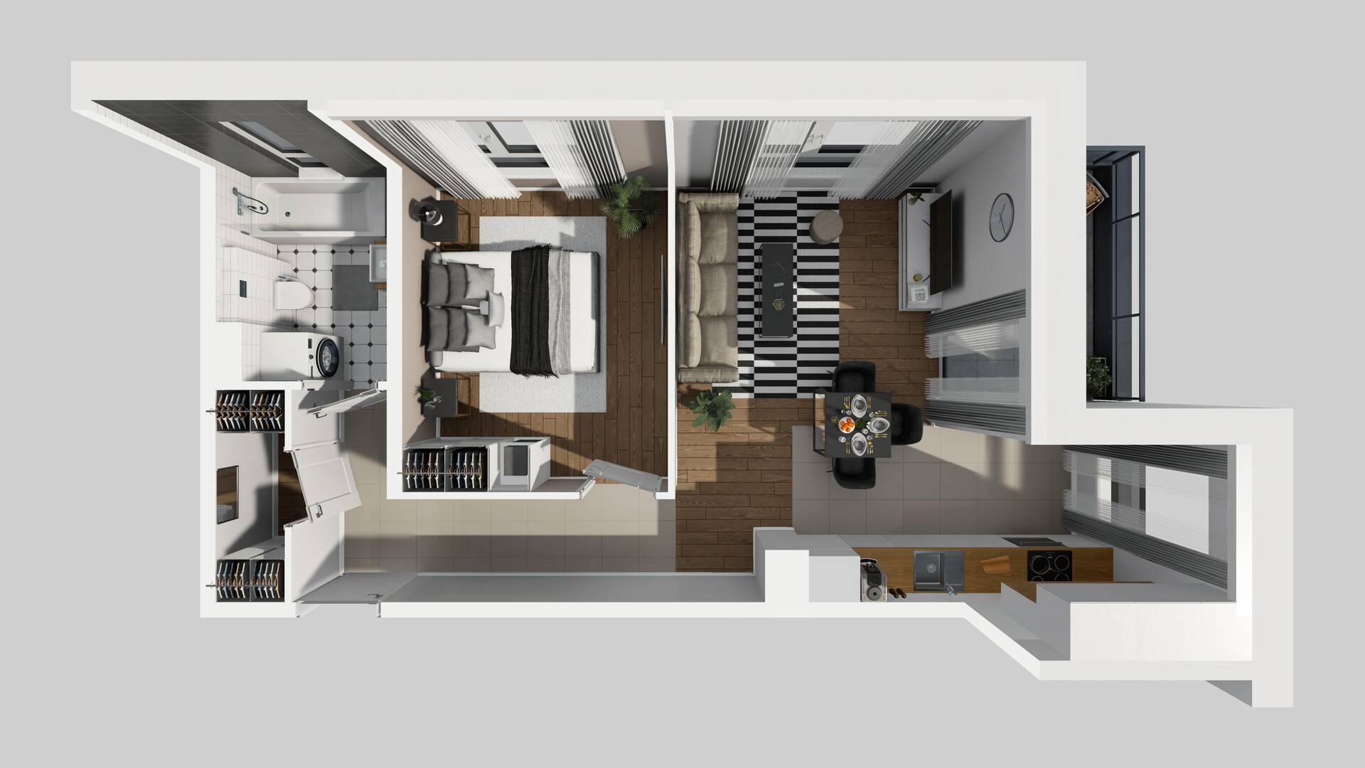 WILLE BISKUPIN – inwestycja Dom Development - lokal L 8, budynek L